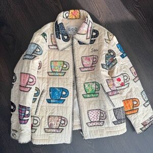 Sea New York NWOT Karmen Embroidered Cotton Jacket